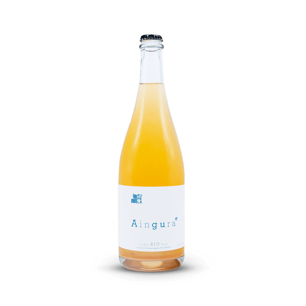 Cidre Brut Grand Cru BIO KUPELA Aingura 75cl - Edari Drinks