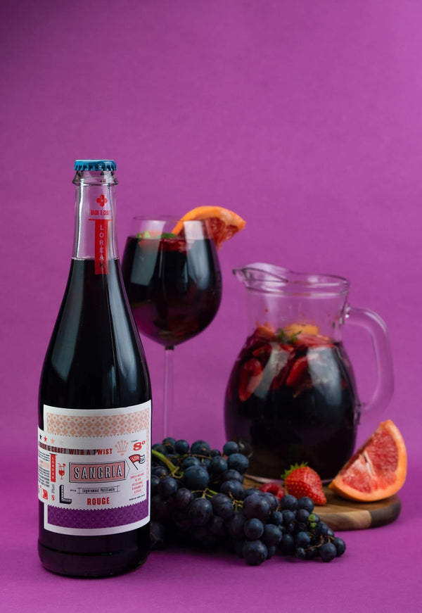 Sangria rouge pétillante LOREAK 75cl - x3 - Edari Drinks