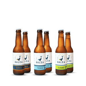 Pack découverte bières BIO BALEA 33cl - Edari Drinks