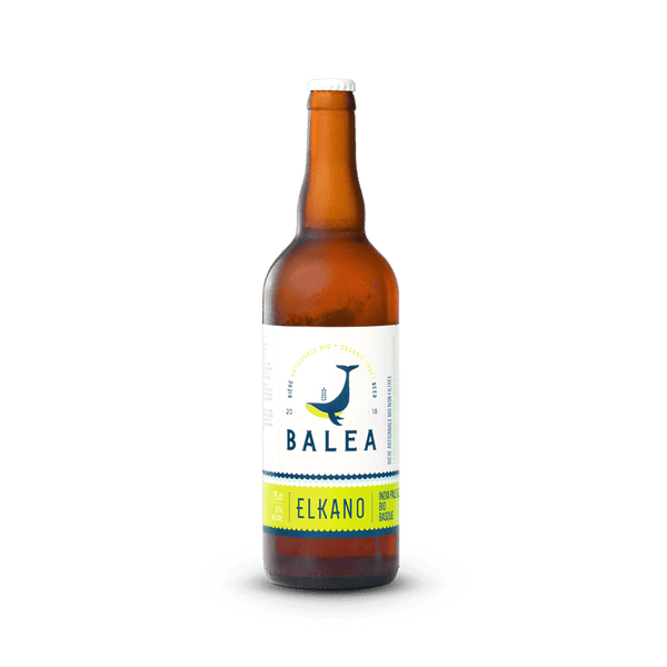 Bière IPA BIO BALEA Elkano 75cl - x3 - Edari Drinks