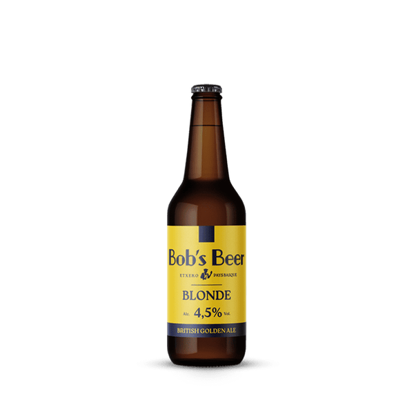 Bière blonde BIO British Golden Ale BOB'S BEER 33cl - x6 - Edari Drinks