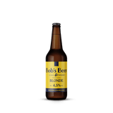 Bière blonde BIO British Golden Ale BOB'S BEER 33cl - x6