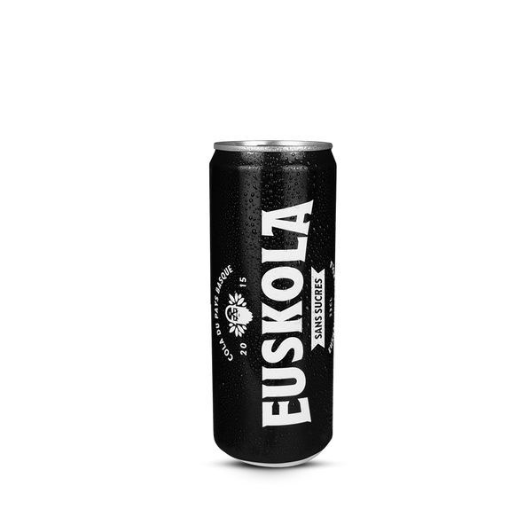 Cola Basque EUSKOLA Sans Sucres Canette 33cl - x6