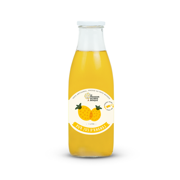 Jus d'ananas PRESSOIR DU PAYS BASQUE 1L - x3