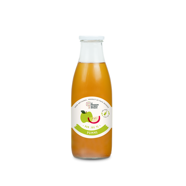 Jus de pomme PRESSOIR DU PAYS BASQUE 1L - x3